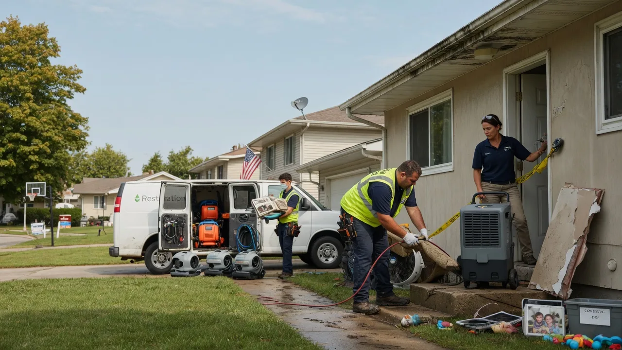 Water Damage Restoration in New Albany, PA near me